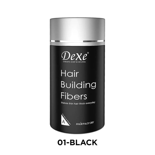 Dexe - Hair Building Fibers No. 1 Black - 22g